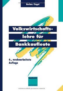 【预售】Volkswirtschaftslehre Fur Bankkaufleute