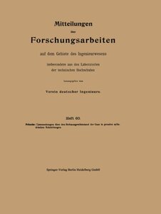 【预订】Mitteilungen Uber Forschungsarbeiten...