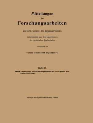 【预订】Mitteilungen Uber Forschungsarbeiten...
