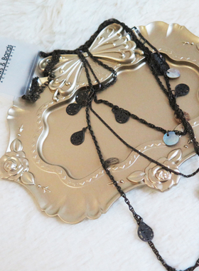 东大门流苏波西米亚风金属项链