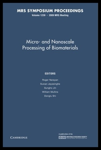【预售】Micro-And Nanoscale Processing of Bomaterials: Vo