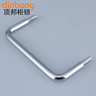 不锈钢LS507 U型圆棒外螺拉手电柜箱配电柜提手513机箱金属把手