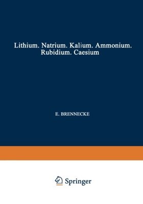 【预订】Elemente Der Ersten Hauptgruppe: Lit...