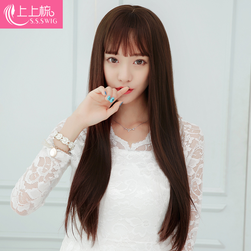 Perruque Long cheveux raides - Ref 2613449 Image 1