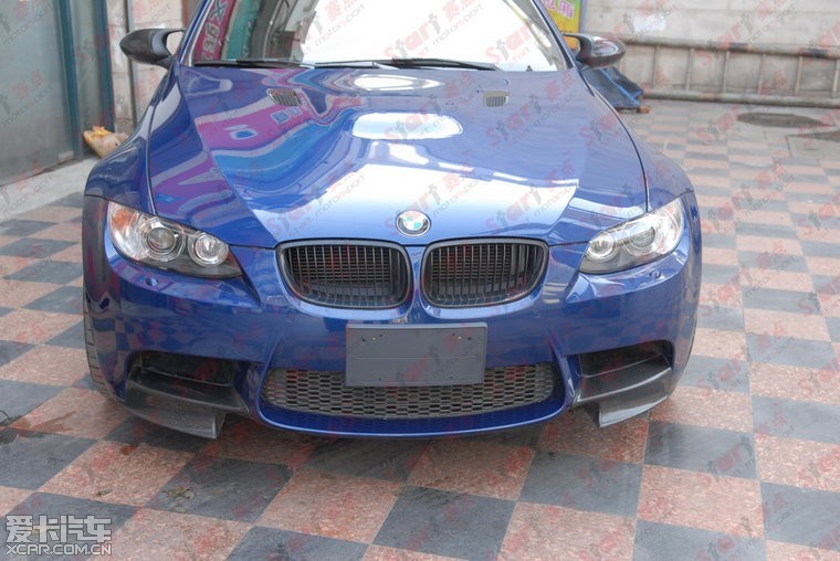 BMW宝马原厂 E90 E92 E93 仅M3用前杠牌照架垫块 牌照托架 支架