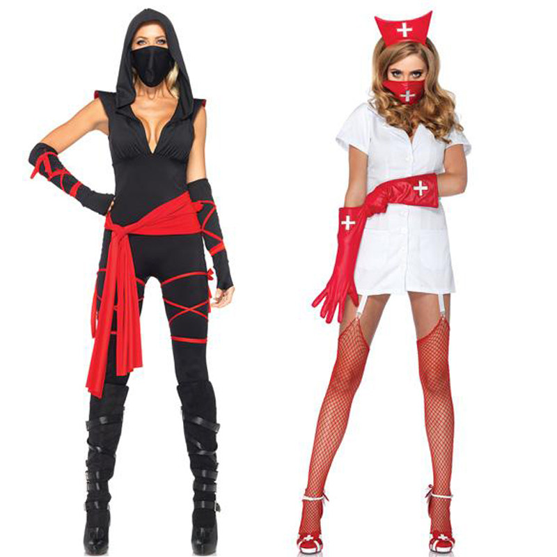 万圣节服装cosplay舞会紧身衣