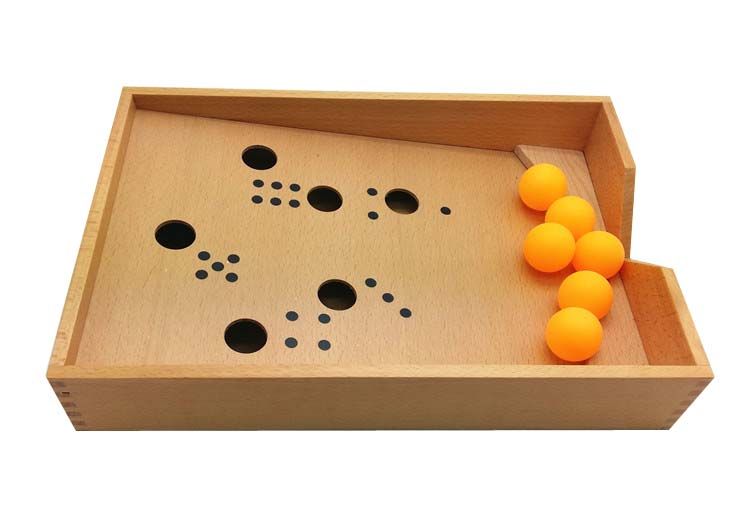 蒙台梭利吹气国际版益智早教教具