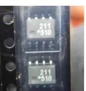 【昌胜电子】HCPL-0211 丝印 211 SOP8 贴片光耦 隔离器