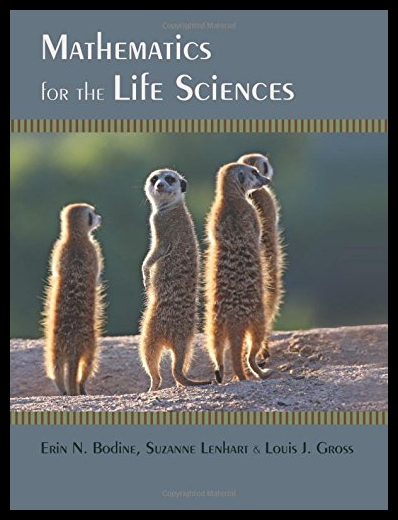 【预售】Mathematics for the Life Sciences