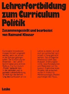 【预售】Lehrerfortbildung Zum Curriculum Politik: Erge...