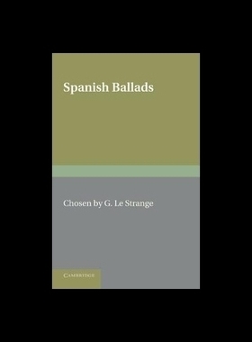 【预售】Spanish Ballads. Compiled by G. Le Str