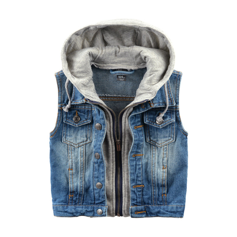 Gilet garcon DUDUJIA en toile - Ref 2067898 Image 1
