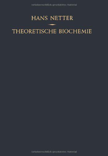 【预订】Theoretische Biochemie: Physikalisch...