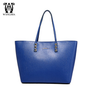 Wanlima/million 2015 new handbags for fall/winter fashion shoulder bag solid leather thread shoulder bag