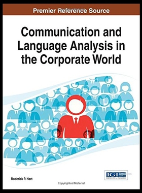 【预售】Communication and Language Analysis in the Corpor