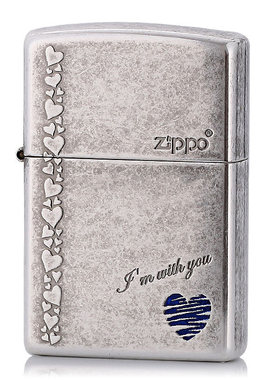 zippo双面雕刻礼物打火机
