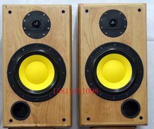 【广州惠威扬声器专卖店】惠威D8G/惠威X1天然樱桃实木成品箱/对