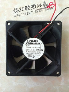 正品 NMB 3110NL-04W-B30 12V 0.14A 8CM 8025 2线 散热 风扇