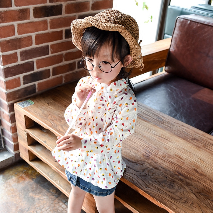 Chemise fille à manche longue - Ref 2088726 Image 1