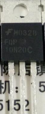 【全新原装】FQP10N20C 10N20 MOS场效应管 TO-220铁头 电子器件