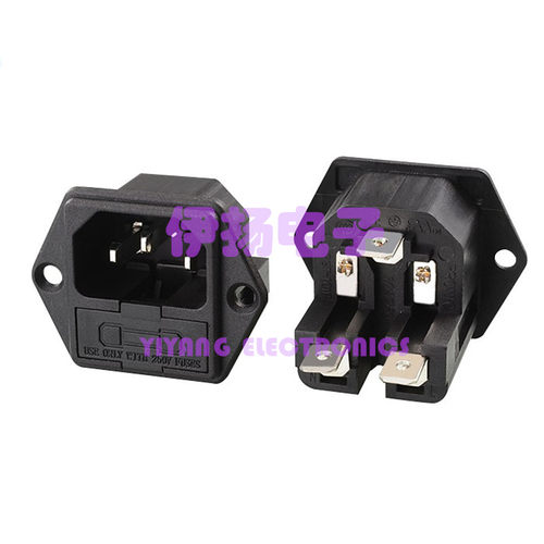 台湾PRONIC进口AC电源插座 双保险 医用插座 PST-101F-SD-C