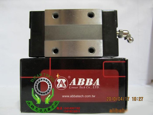 台湾原装进口直线轴承ABBA 直线滑块轴承BRS25B 直线运动轴承