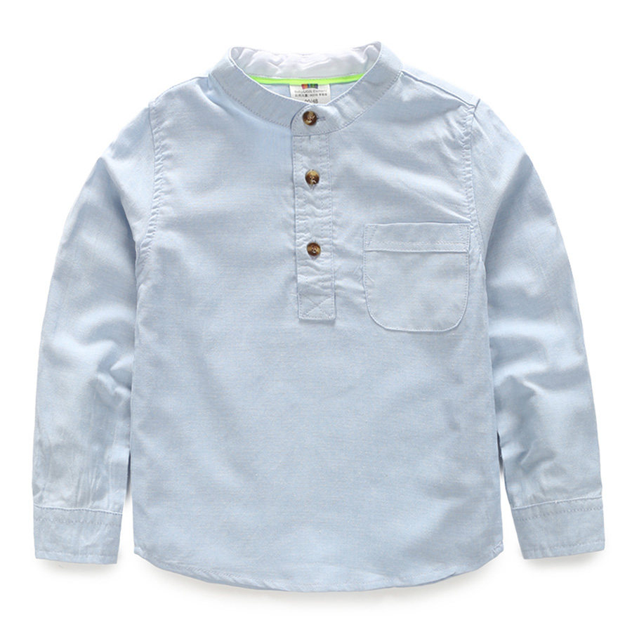 Chemise garcon à manche longue - Ref 2081966 Image 1