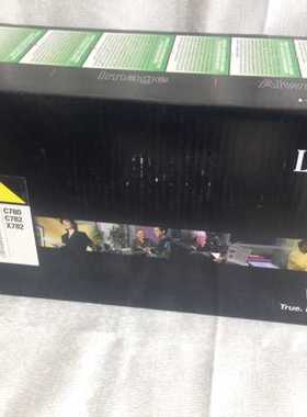 Lexmark】原装 利盟 C780A1YG 黄色硒鼓 C782 X782E 硒鼓