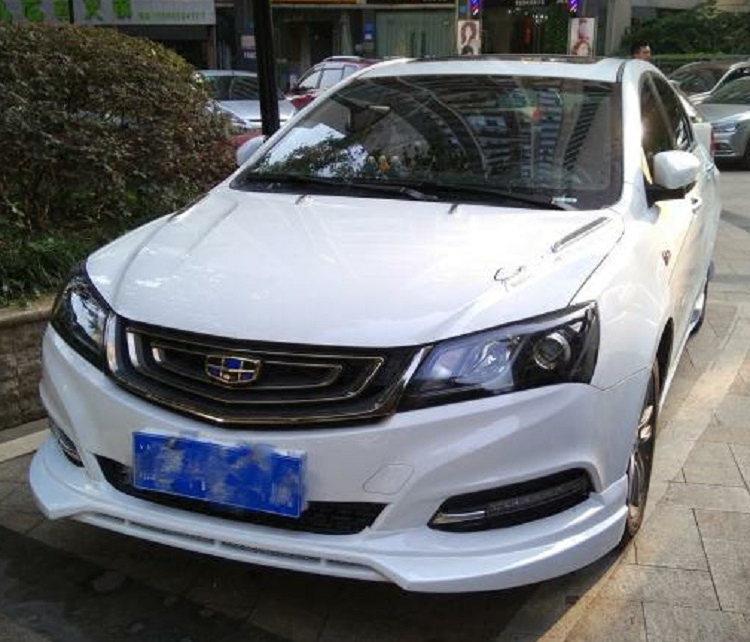 适用于2016-2017款吉利帝豪 汽车改装包围前唇 后唇 侧裙大小包围