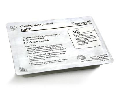 corning康宁transwell培养小室,3422,8um,6.5mm,4块/箱