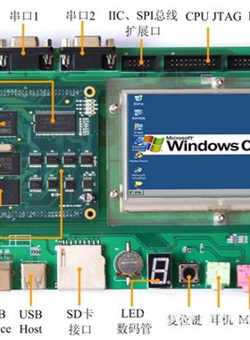 供应ARM7开发板 （AT91SAM7X256-EK开发板）