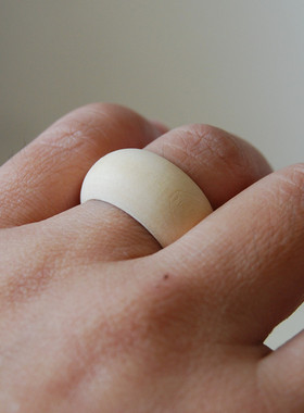 木戒指指环木胚宽12mmdiy漆器