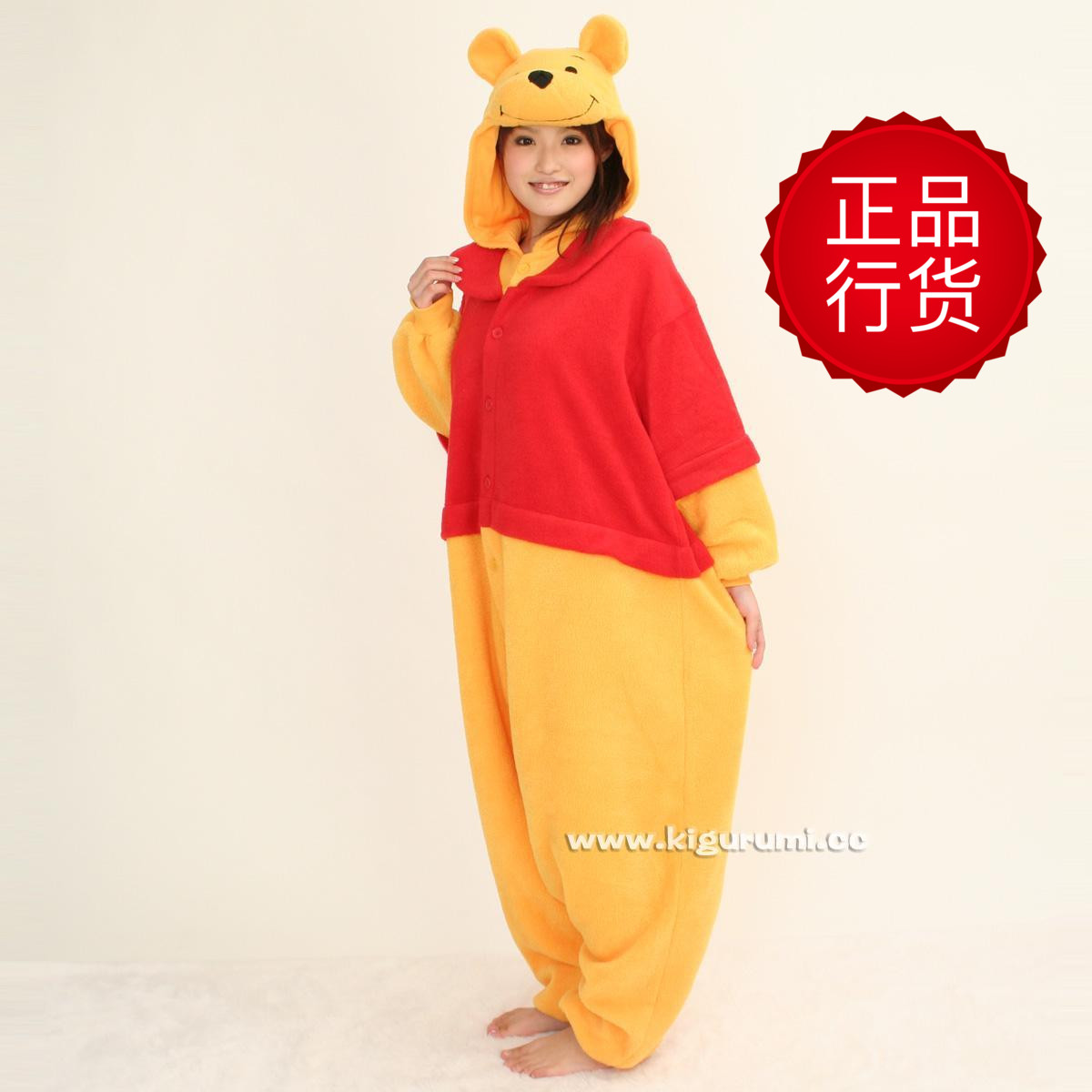 卡通连体睡衣情侣家居服