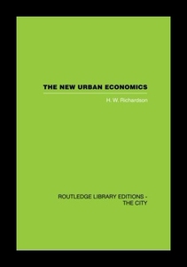 【预售】The New Urban Economics: And Alternati