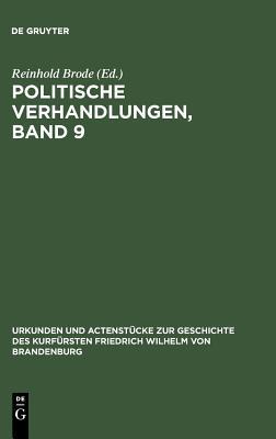 【预售】Politische Verhandlungen, Band 9