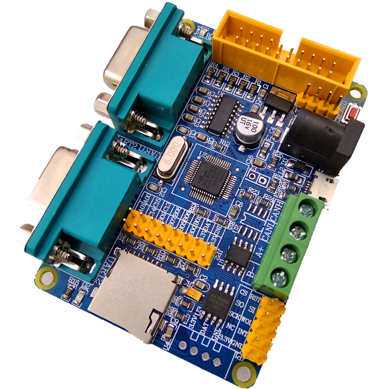 STM32F103C8T6开发学习板 CAN RS485 DHT11温湿度 2路RS232 串口