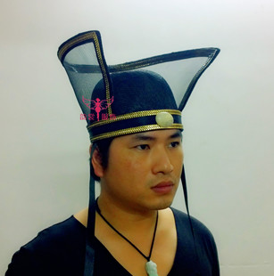 手工高档影视剧古装帽子头饰汉朝官员总管太监帽汉服头冠明朝发冠