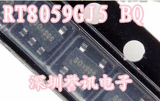 【直拍】RT8059GJ5 RT8059 丝印BQ= Richtek SOT23-5全新原装
