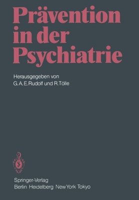 【预订】Pravention in Der Psychiatrie
