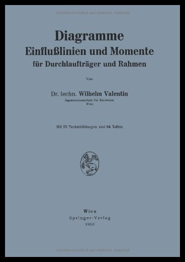 【预售】Diagramme Einflusslinien Und Momente F