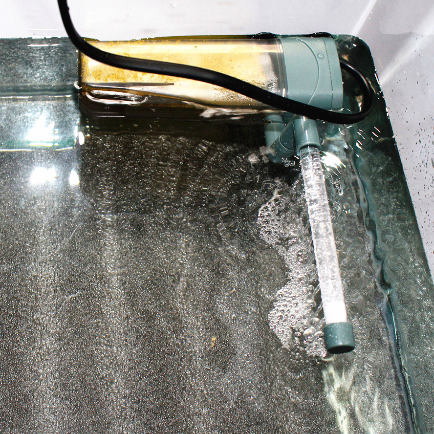 草龟过滤器小型内置生化棉水族