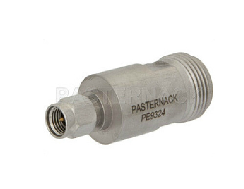 PE9324 3.5mm Male to N Female高频转接器 微波转接头 毫米波接