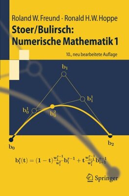 【预订】Stoer/Bulirsch: Numerische Mathematik 1