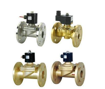 余姚市仪表四厂圆星牌RoundStar钢法兰电磁阀2W-500-50F正品