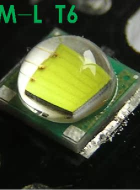 美国CREE XM-L T6 1A 3C  XM-L2  U2 U3大功率LED 手电灯珠黄光