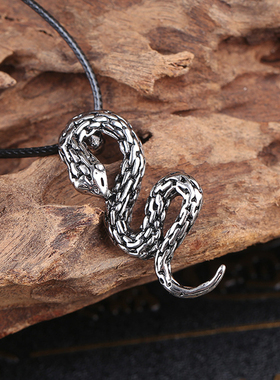 霸气风男士钛钢项链生肖吊坠