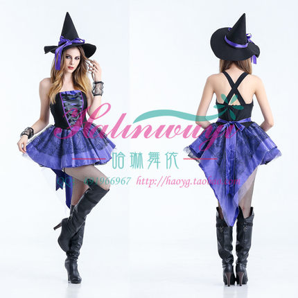 2022cosplay服装女巫服万圣节服装巫婆服装派对舞会服装角色扮演