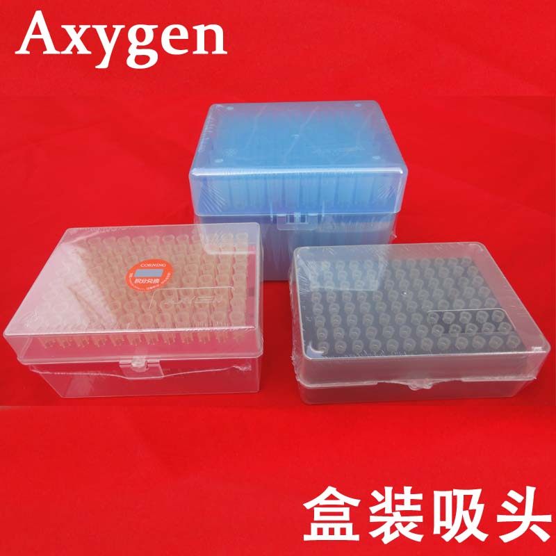 axygen/爱思进 10/20/200/300/1000ul无菌盒装吸头移液器枪头