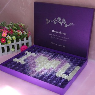 手工折纸川崎玫瑰花144朵成品材料礼盒上下盖情人节生日礼物 包邮