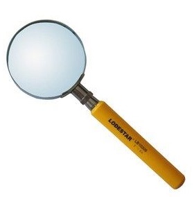 AnTaiX LB10205 手持式微型放大镜2*5倍 维修焊接放大镜